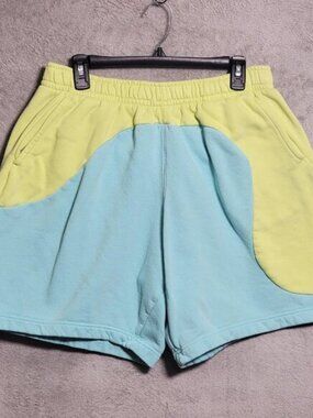 Nike Sportswear Shorts Mens XL Green Blue Colorblock Athletic Casual DR9856-736‎
